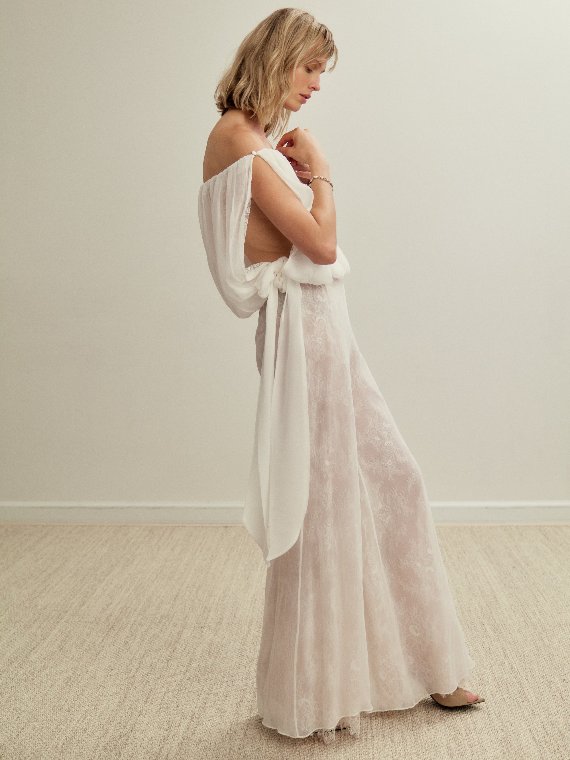 Aire White Blouse