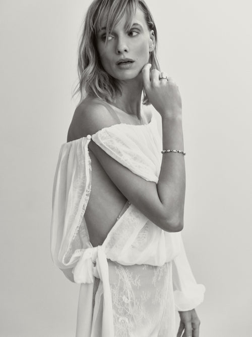 Aire White Blouse