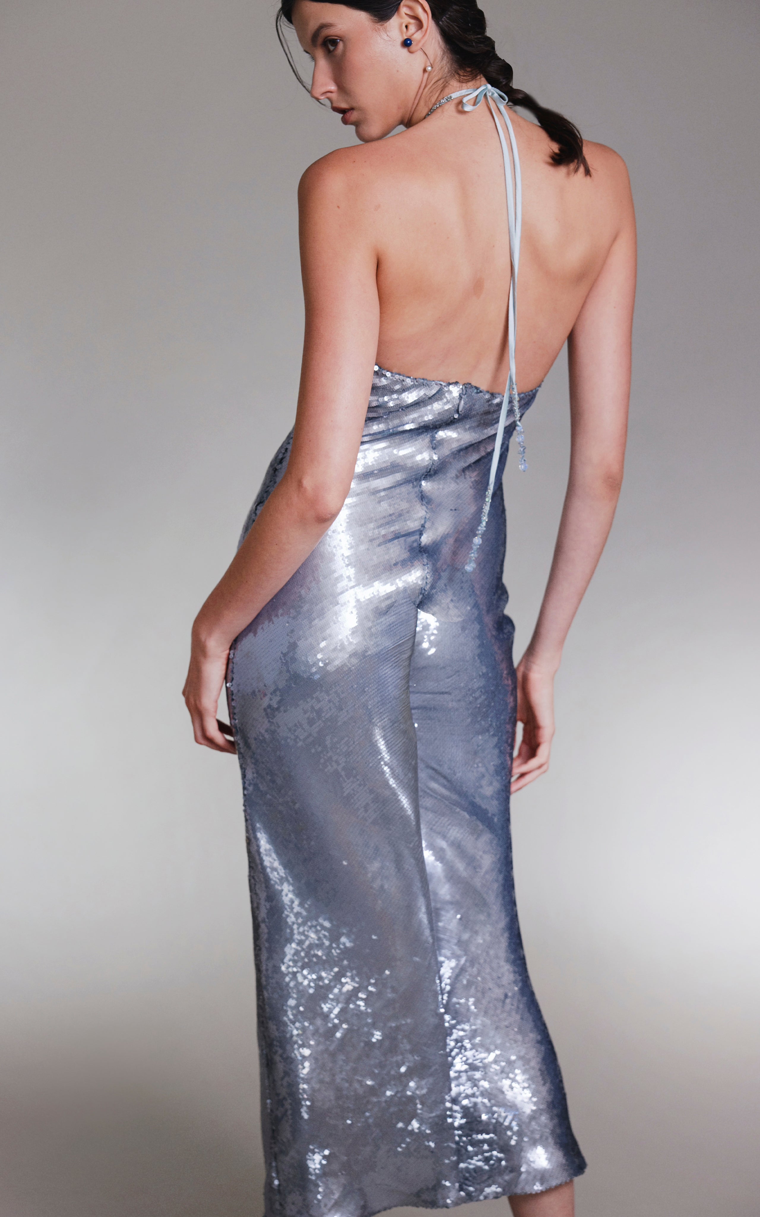 Aurora Sequins Midi Dress
