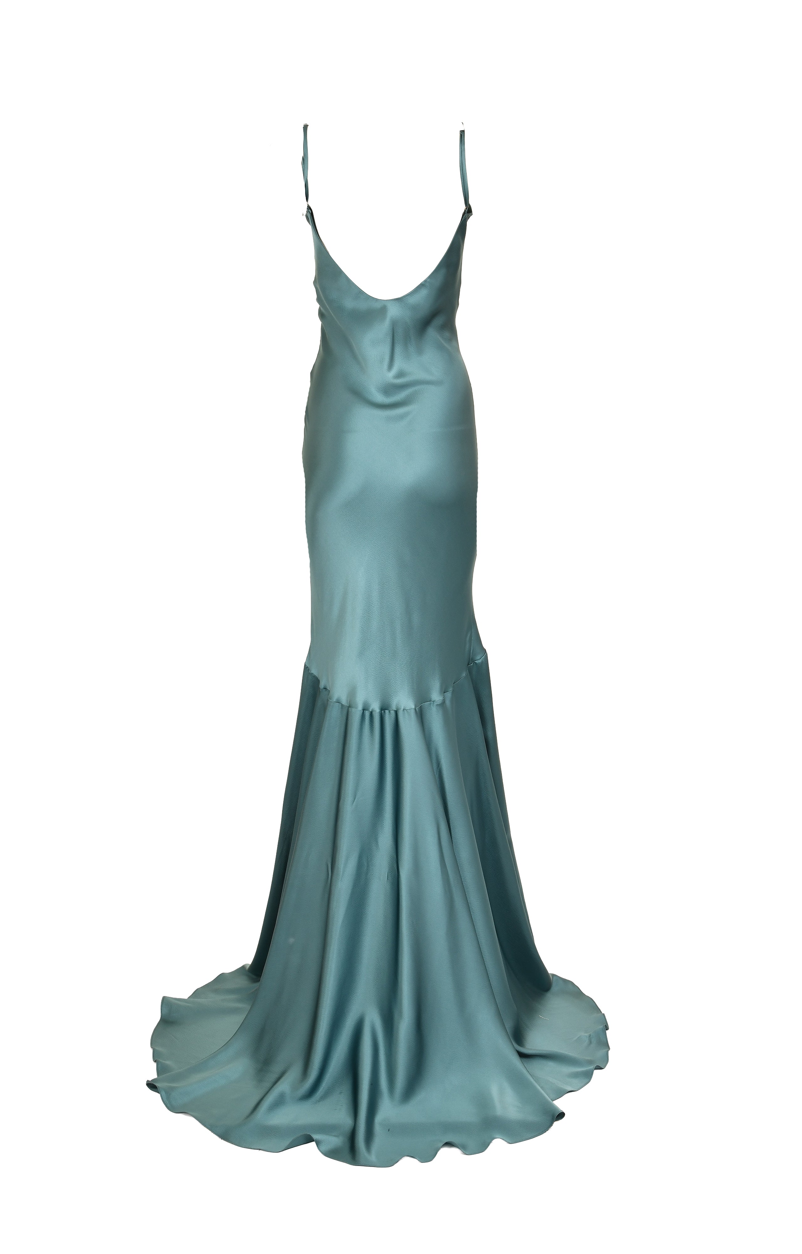 Lagoon Silk Maxi Dress