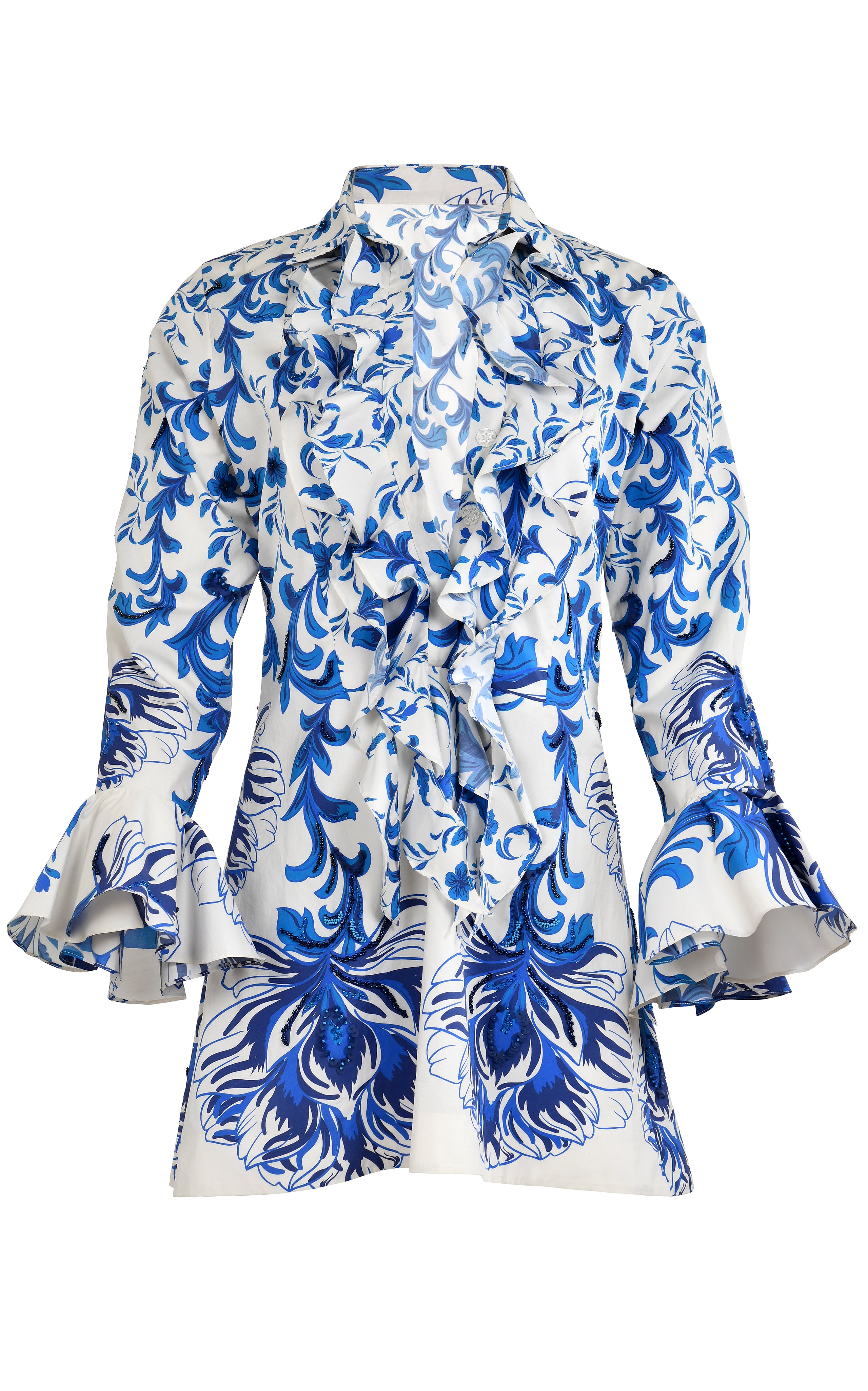 Cate Cotton Blue Dress