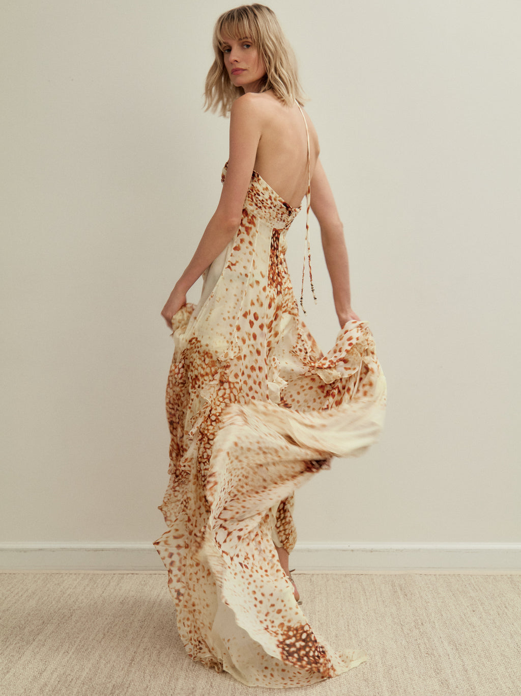 Orchid Silk Dress