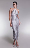 Solar Aqua Handmade Dress