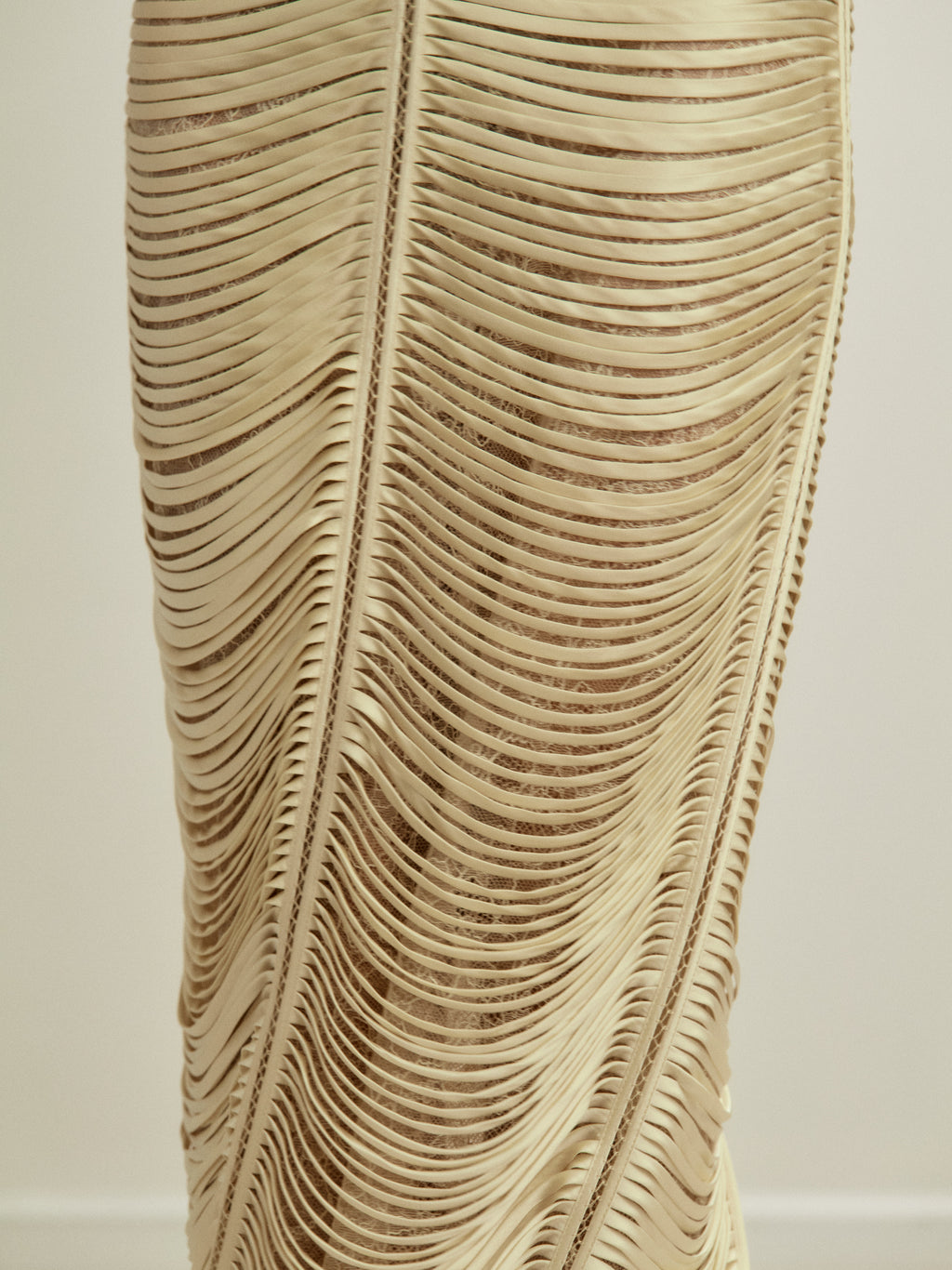 Solar Golden Handmade Dress