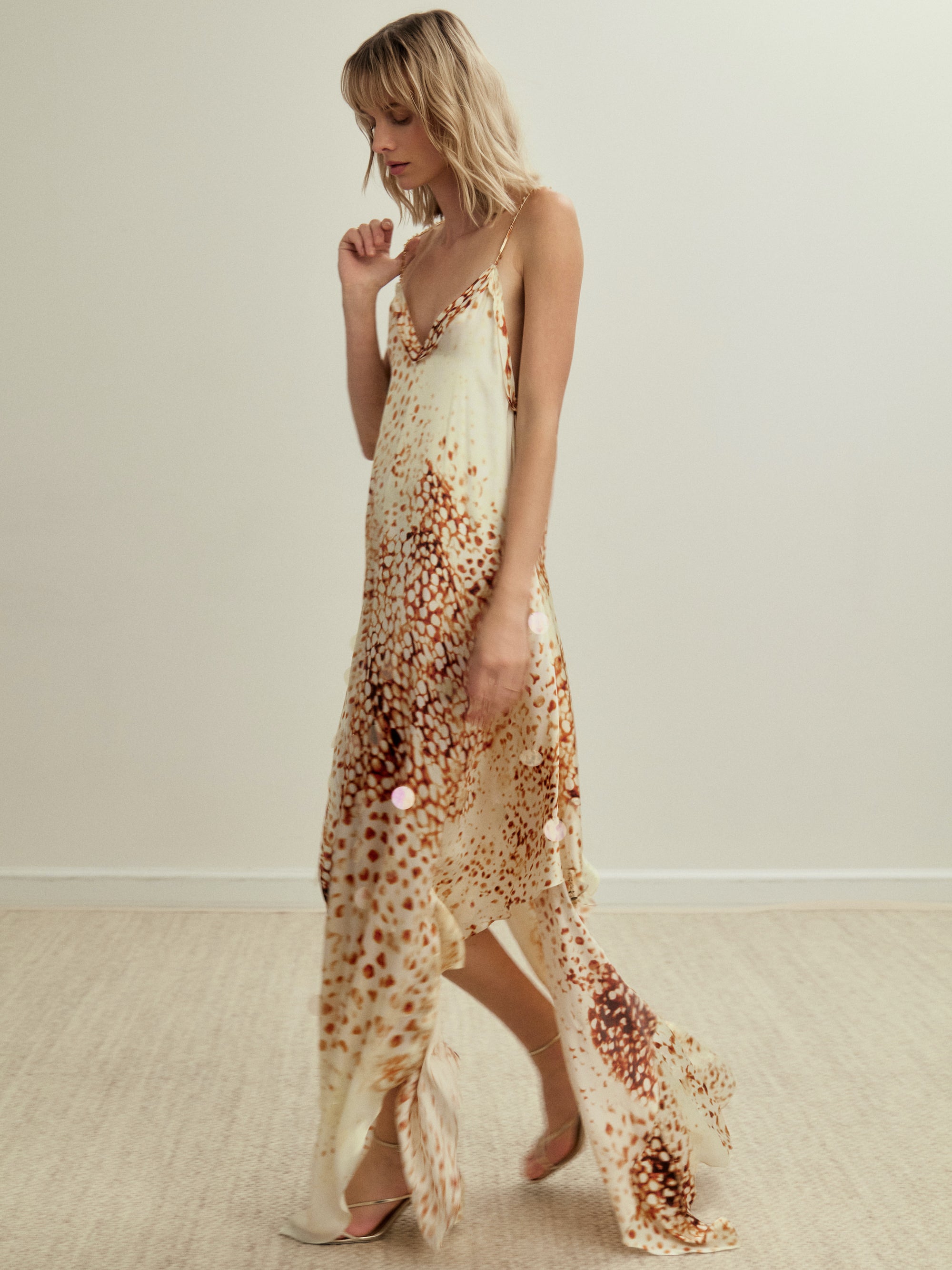Tigre Print Dress