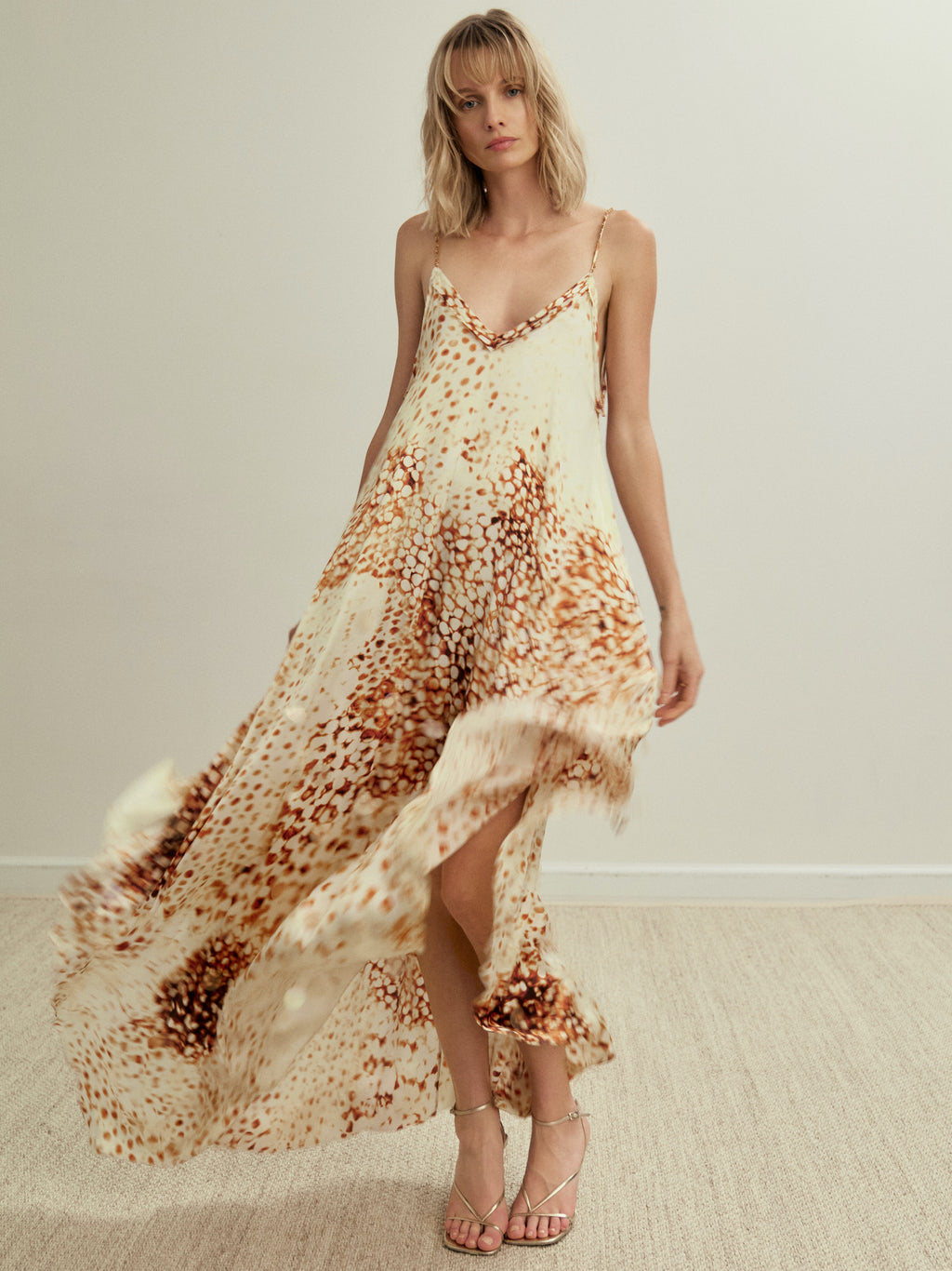 Tigre Print Dress